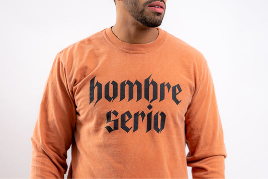 Soft and Cozy Hombre Serio Logo Sweatshirt